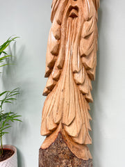 Green Man Half Log - 100cm