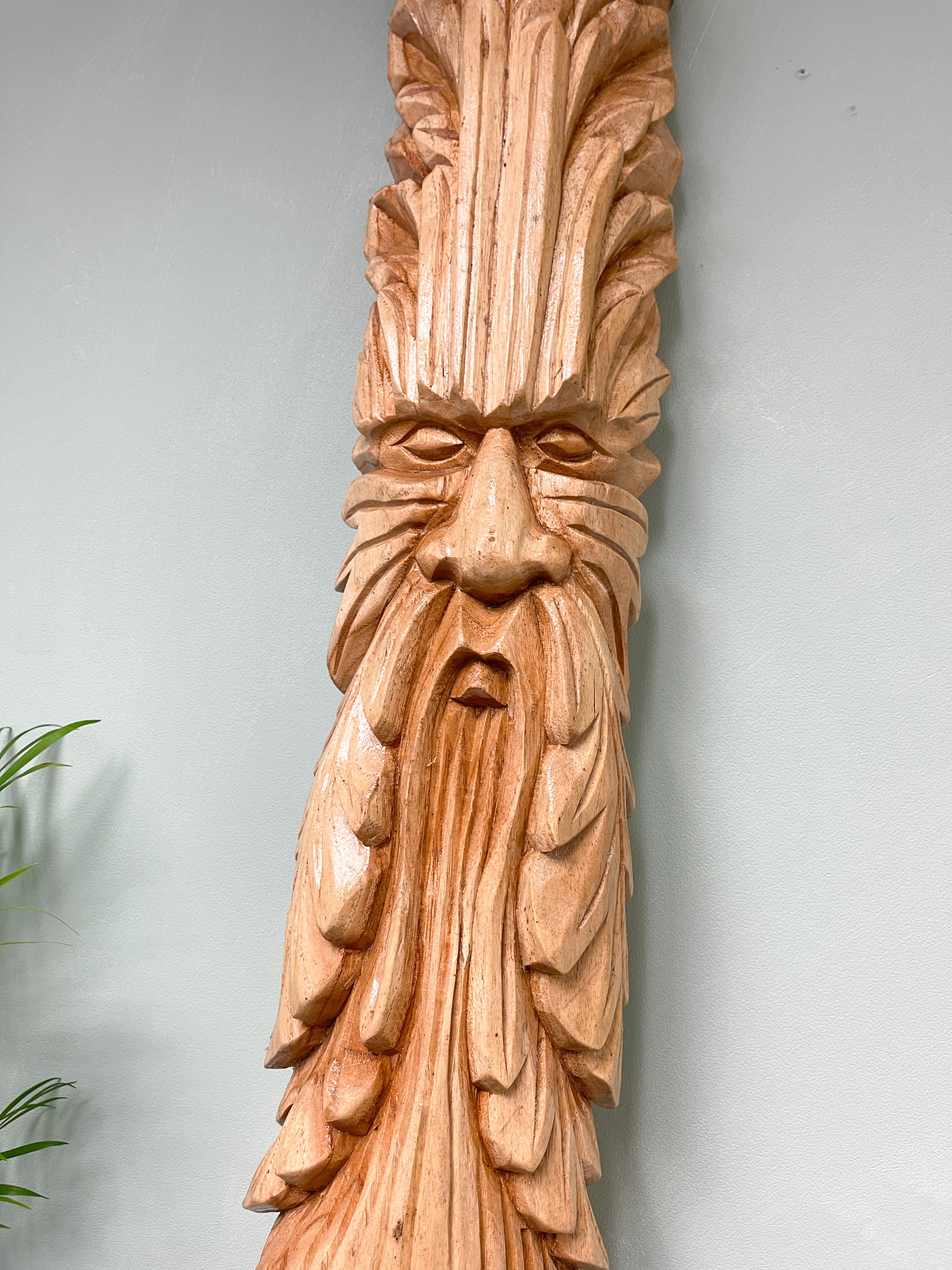 Green Man Half Log - 100cm