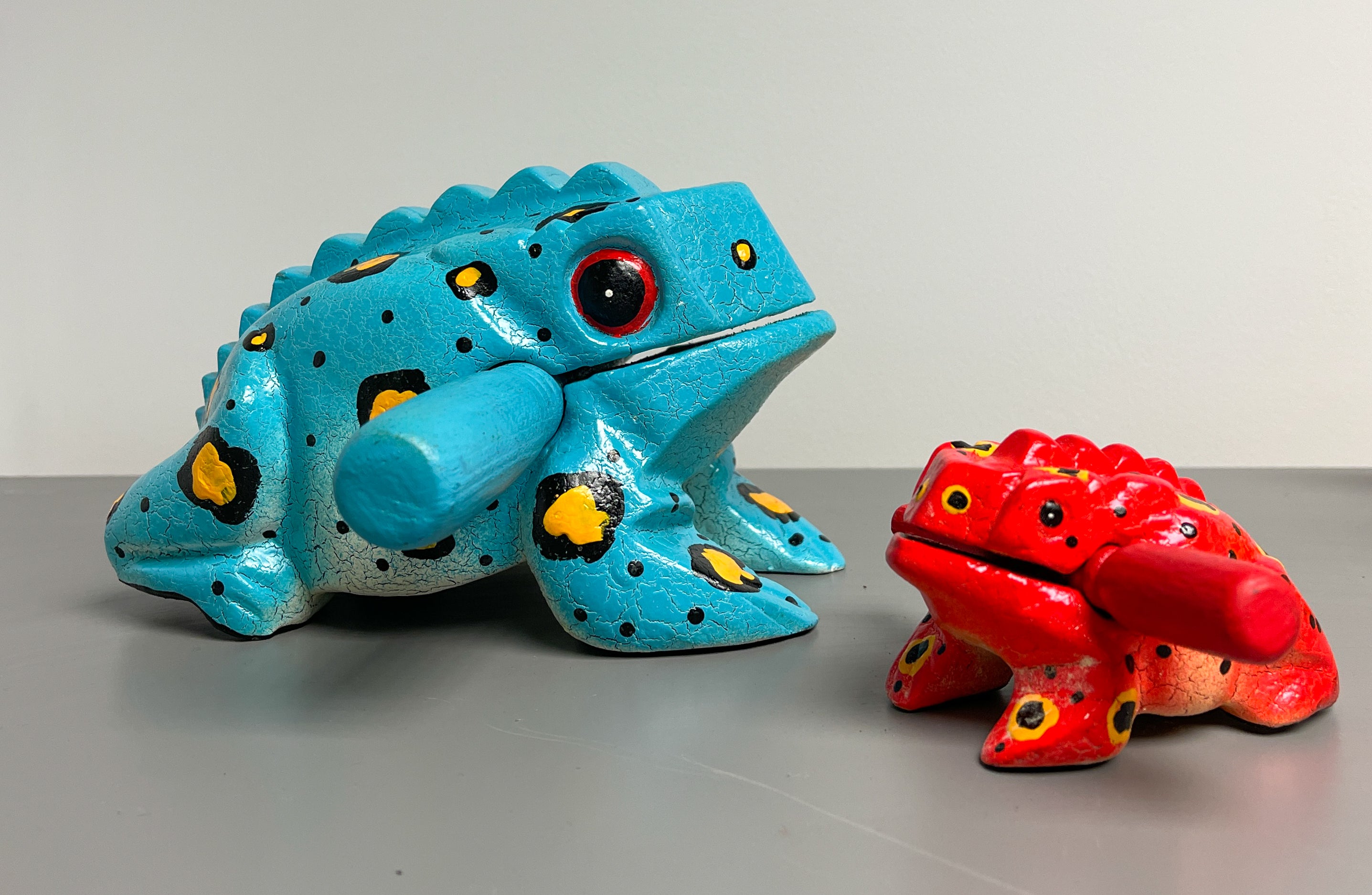 Frog Guiro Coloured - Various Sizes