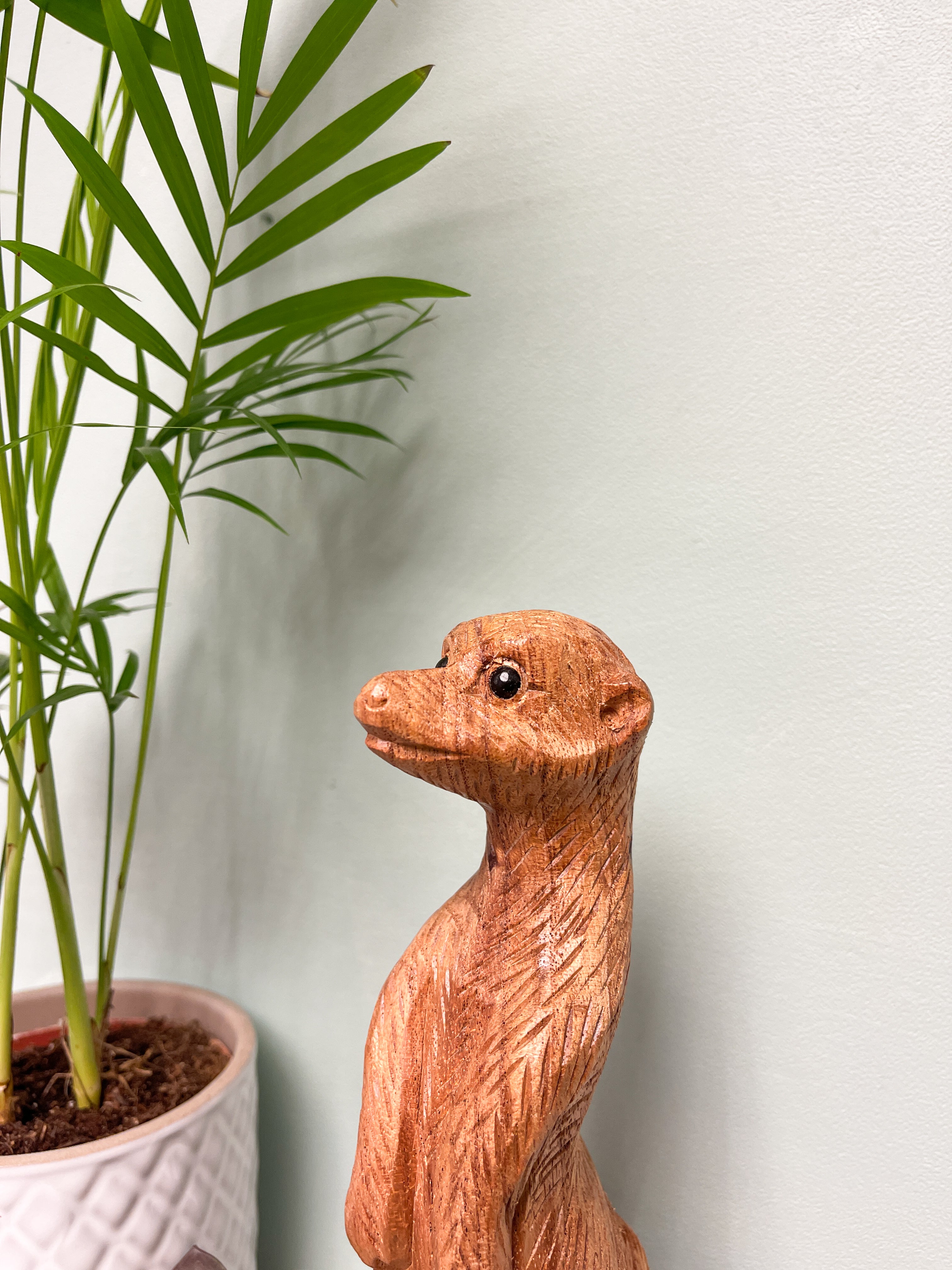 Wooden Meerkat