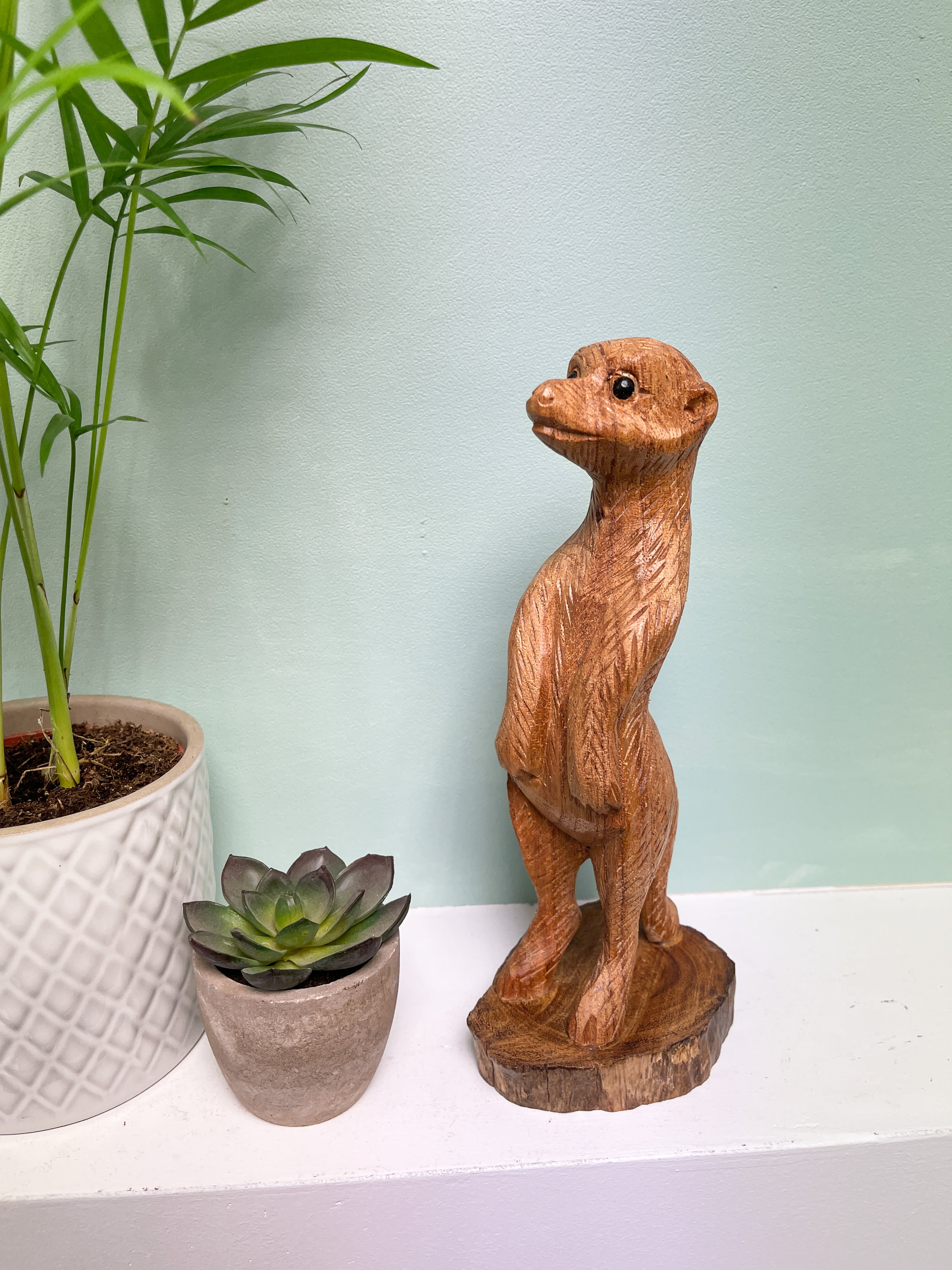 Wooden Meerkat