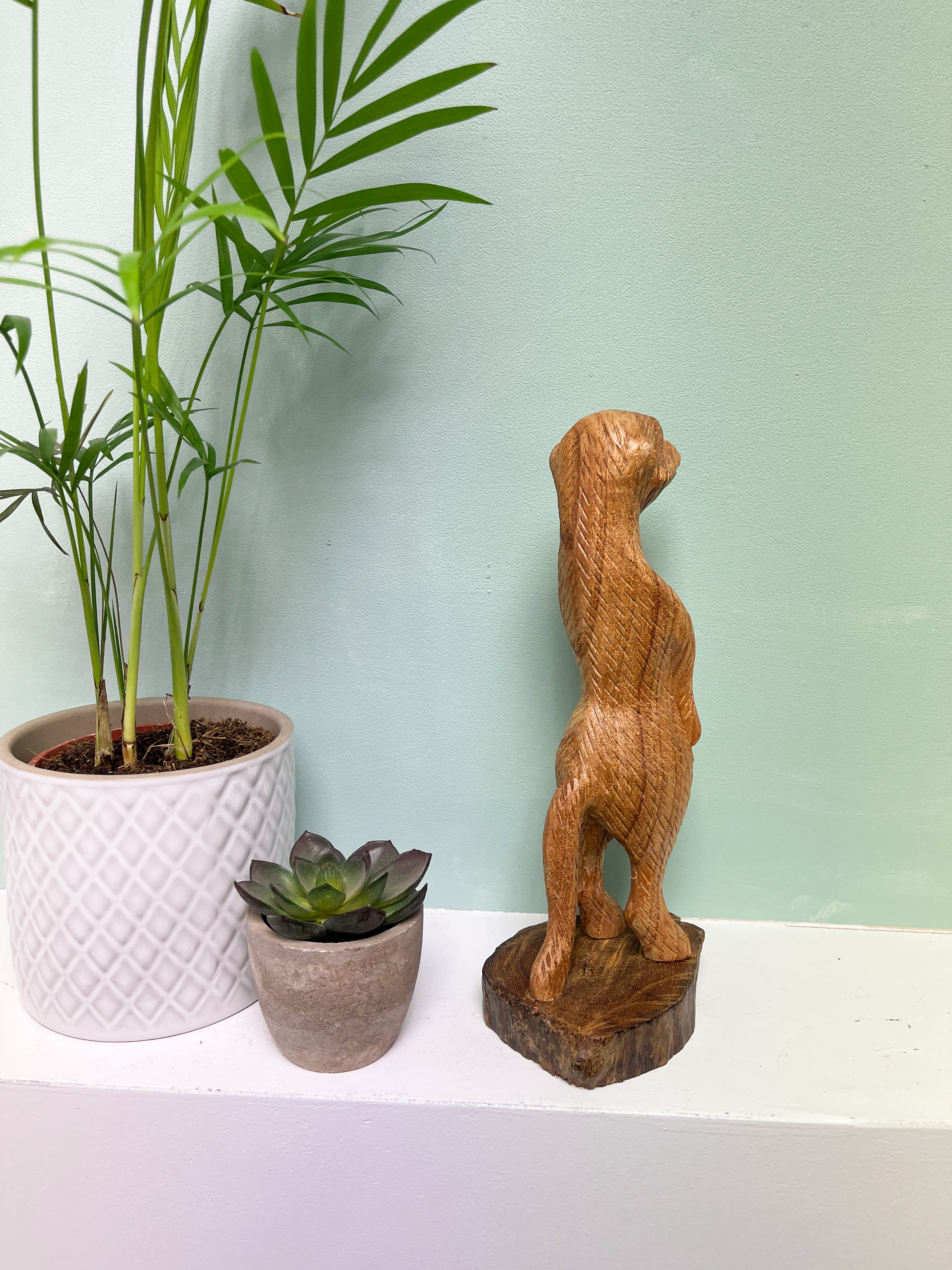 Wooden Meerkat