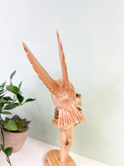 Wooden Hummingbird on Parasite Wood