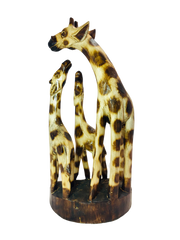 Giraffe Family Natural