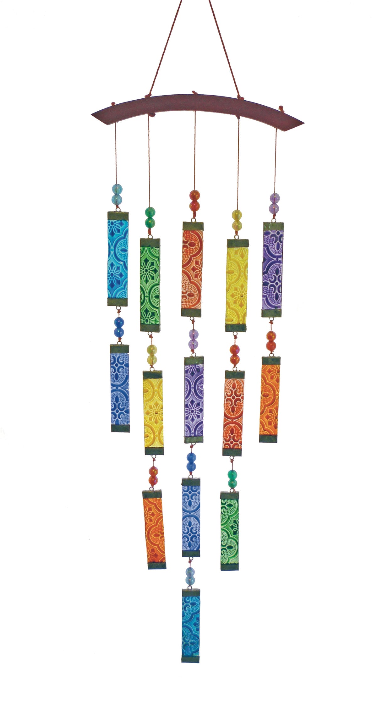 Glass Suncatcher Chime - Rainbow