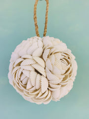 Shell White Ball - Hanging Decoration