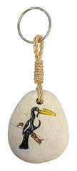 Engraved Stone Keyring - Toucan