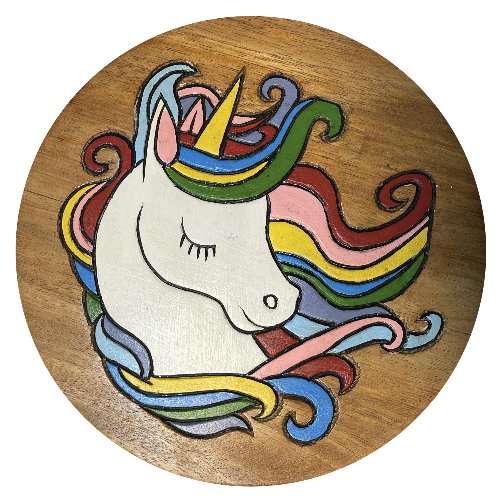 Kid Stool - Unicorn Head