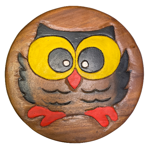 Kids Stool - Wise Owl