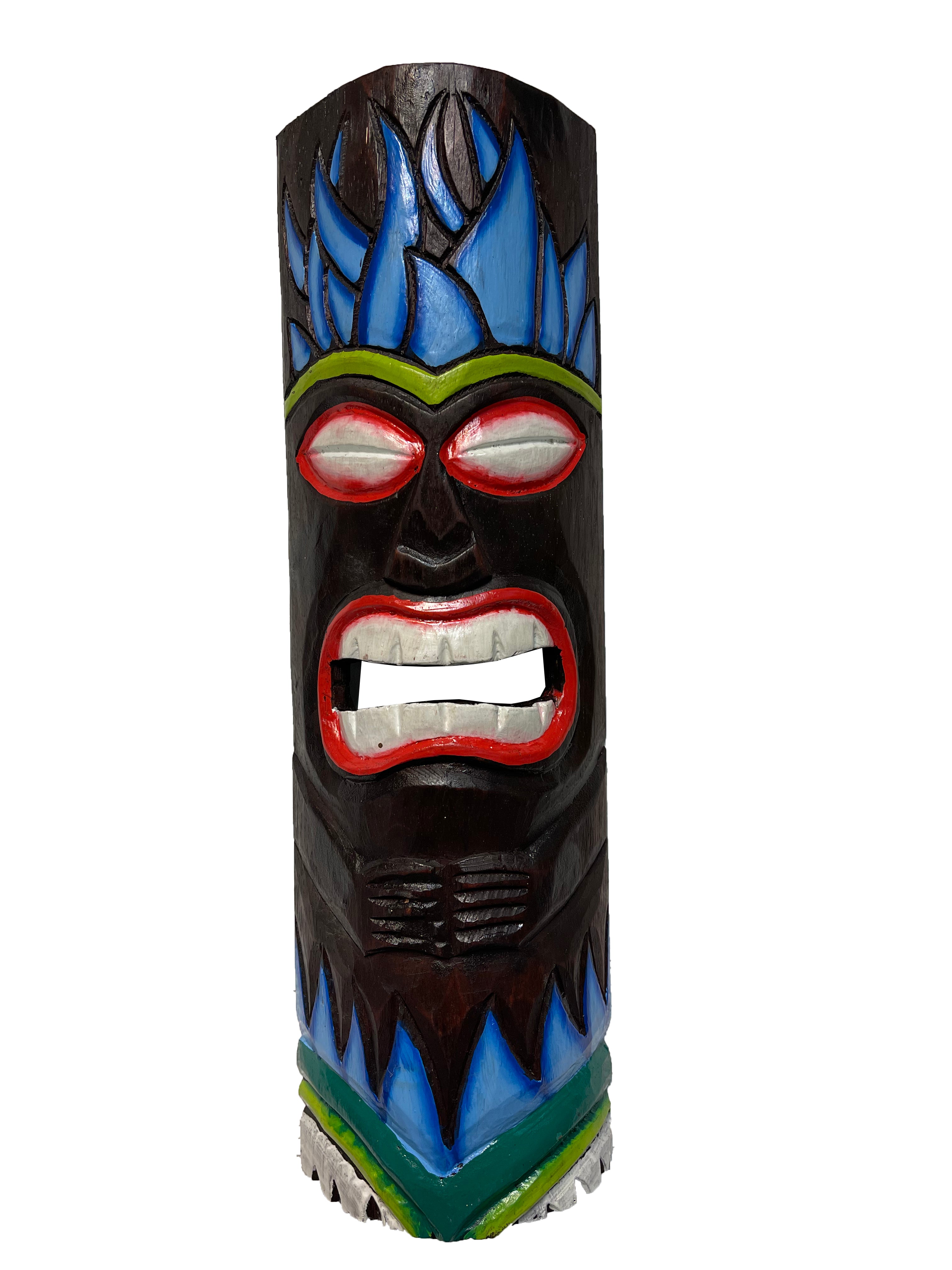 Tiki Mask - Blue/Red/Green