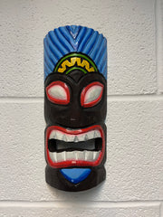 Tiki Mask - Blue/Red/Yellow