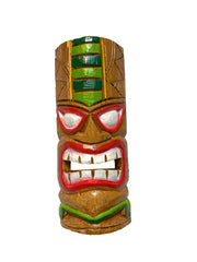 Tiki Mask - Natural/Yellow/Green/Red