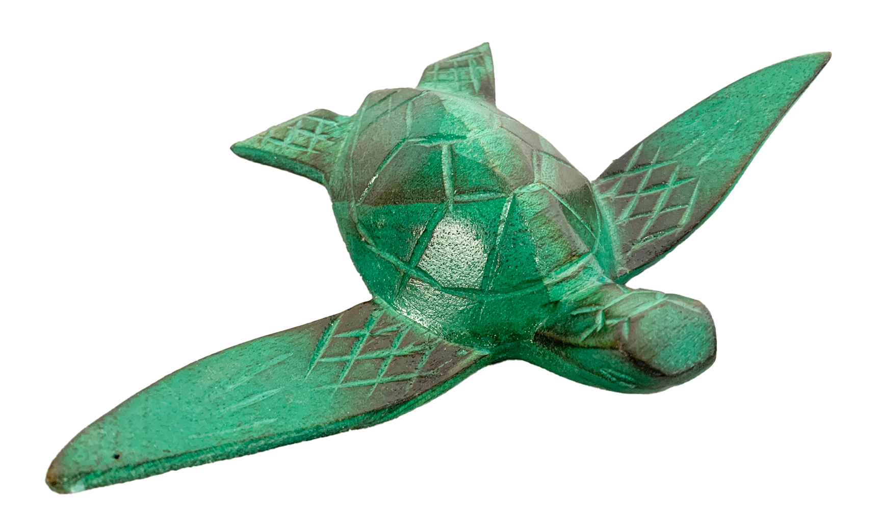 Wooden Turtle Green - Pack of Two