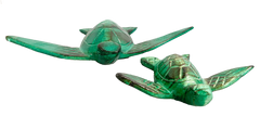 Wooden Turtle Green - Pack of Two
