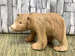 Carved Wooden Bears - Various Sizes