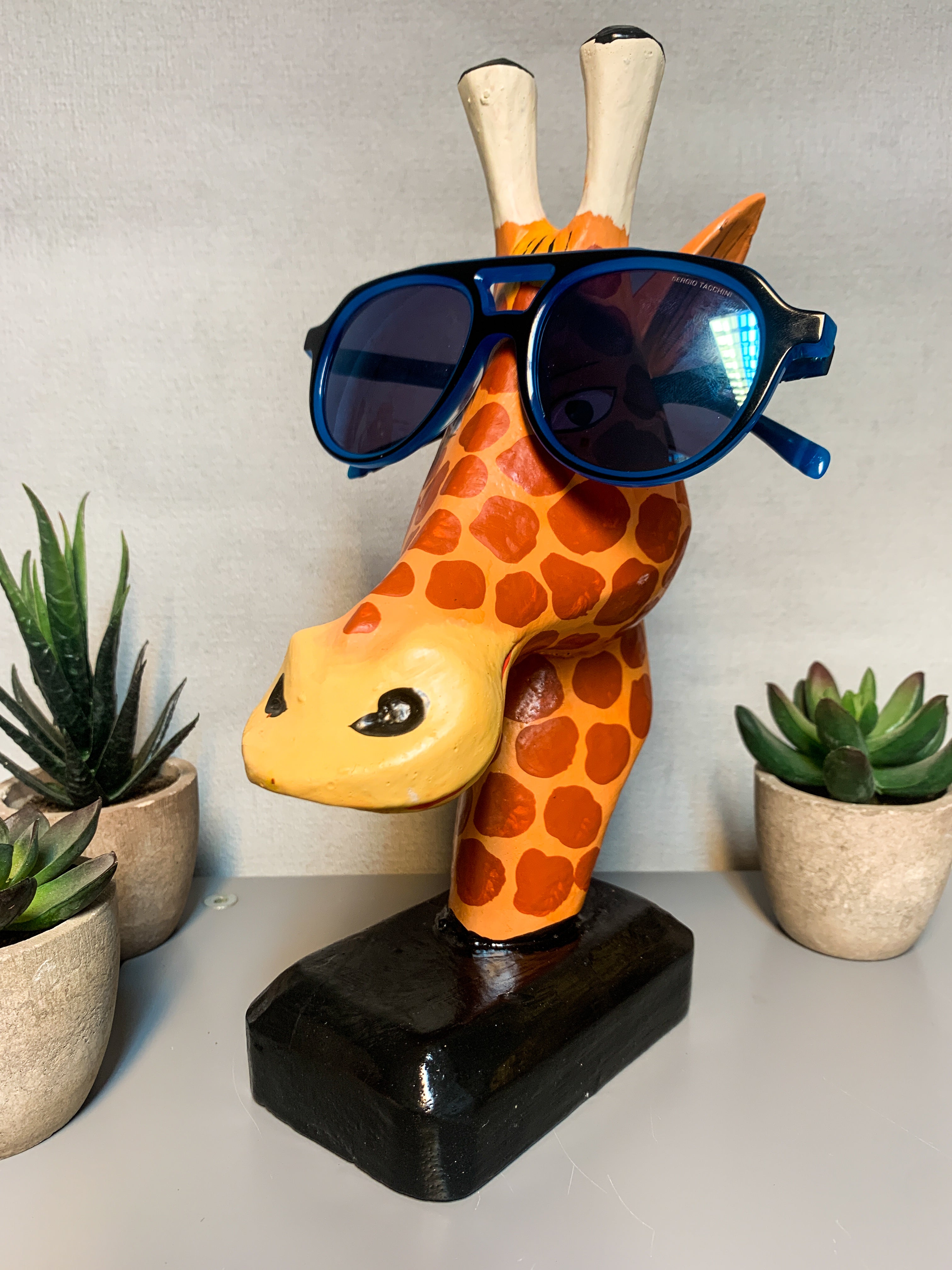 Giraffe Glasses Holder Stand