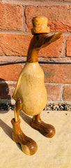 Bamboo Root Ducks with Boots and Hat - Various Sizes