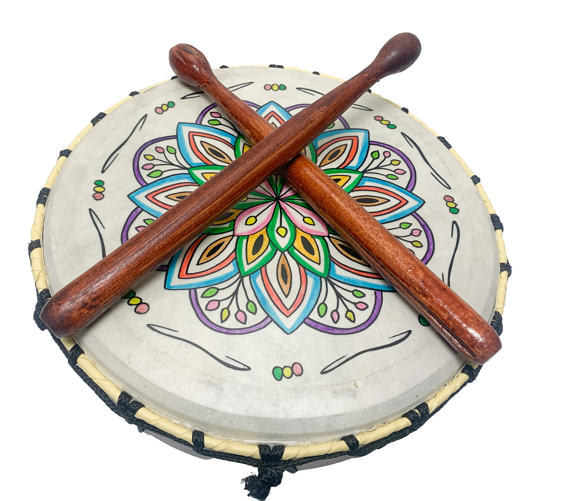 Shamanic Drum Mandala Design - Various Sizes