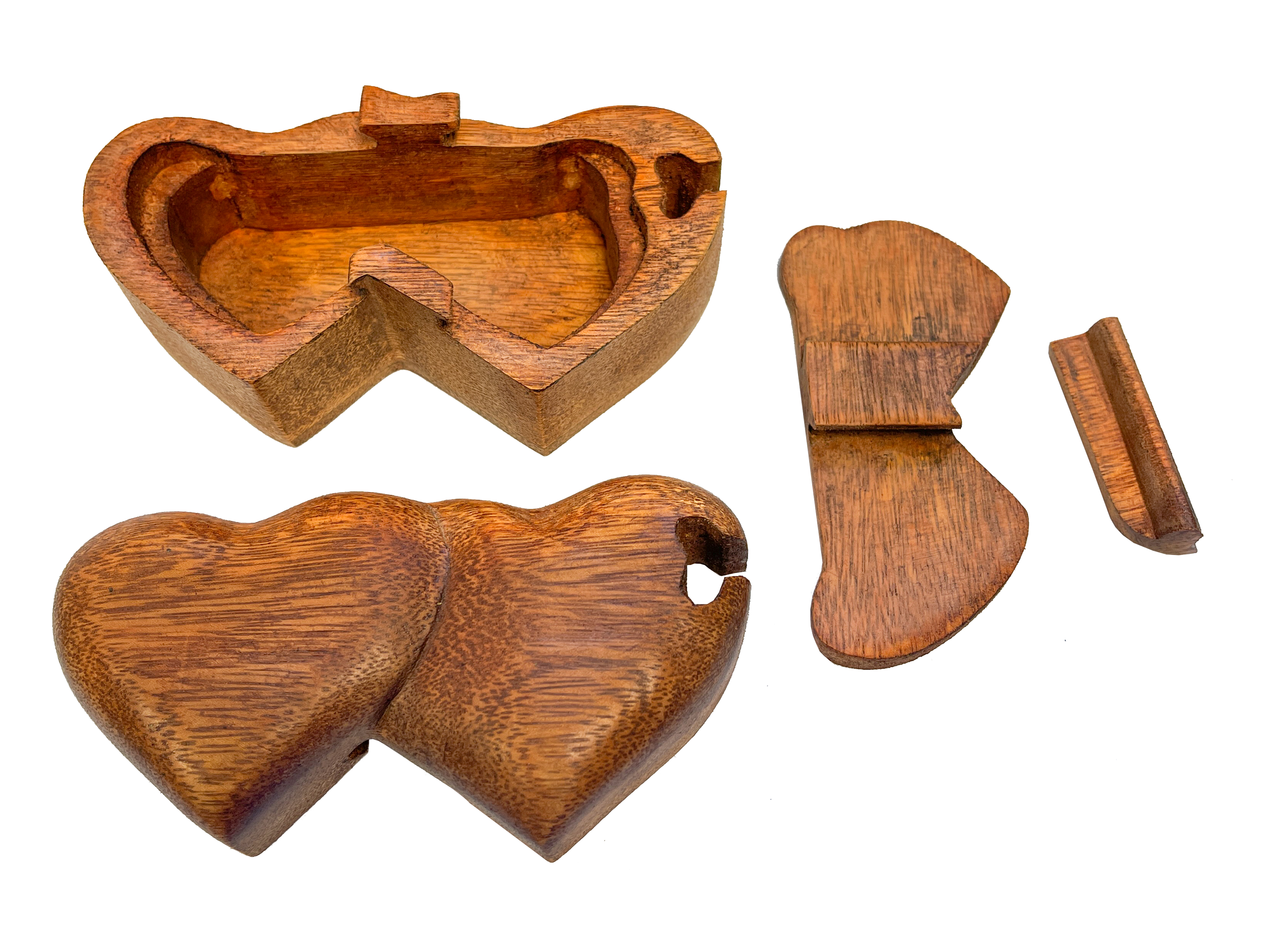 Puzzle Box For Two Rings Double Heart Puzzle Box – My Family House