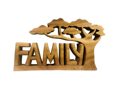 Family Wooden Carving