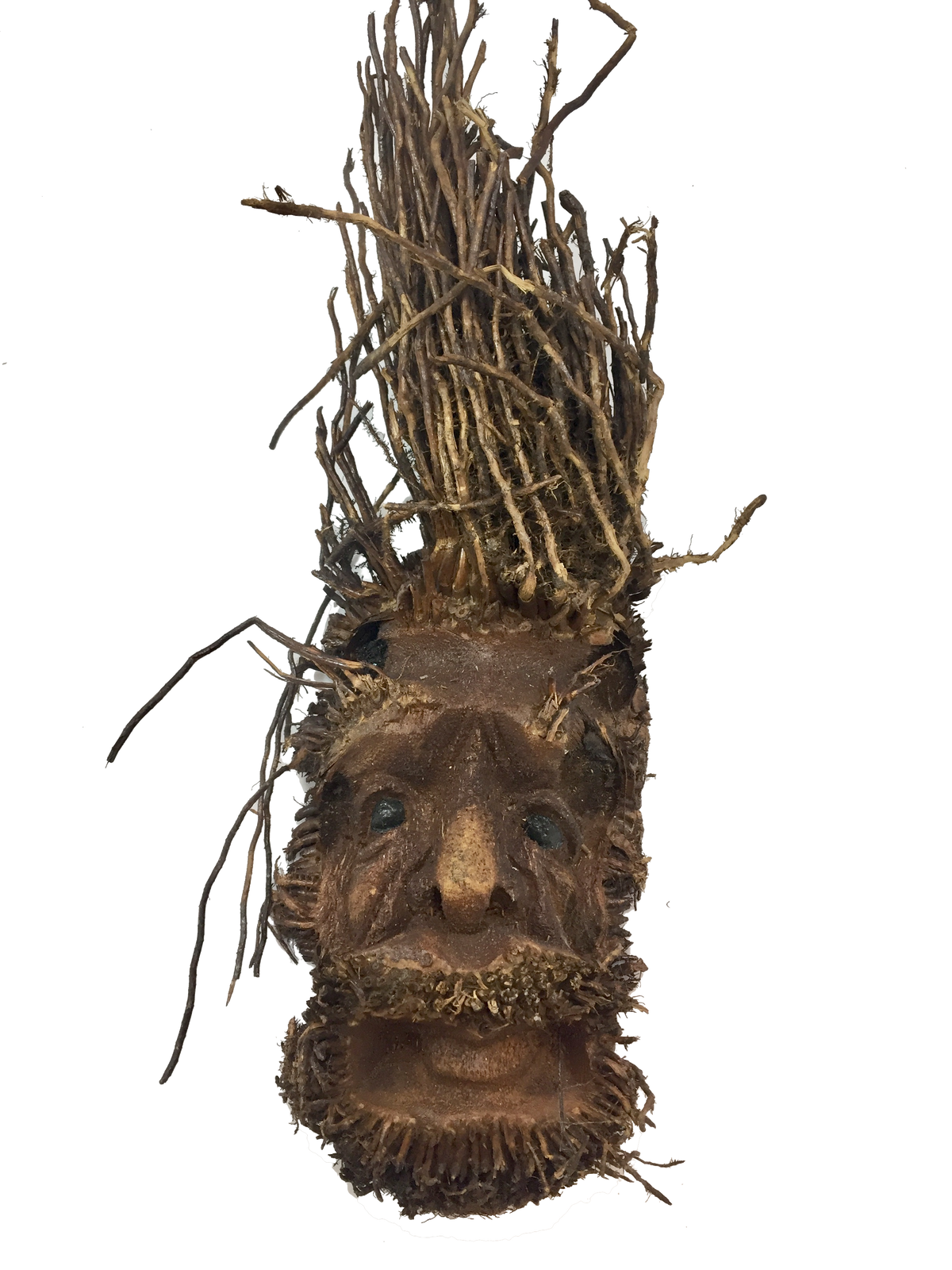 Bamboo Primitive Man Mask - Various Sizes