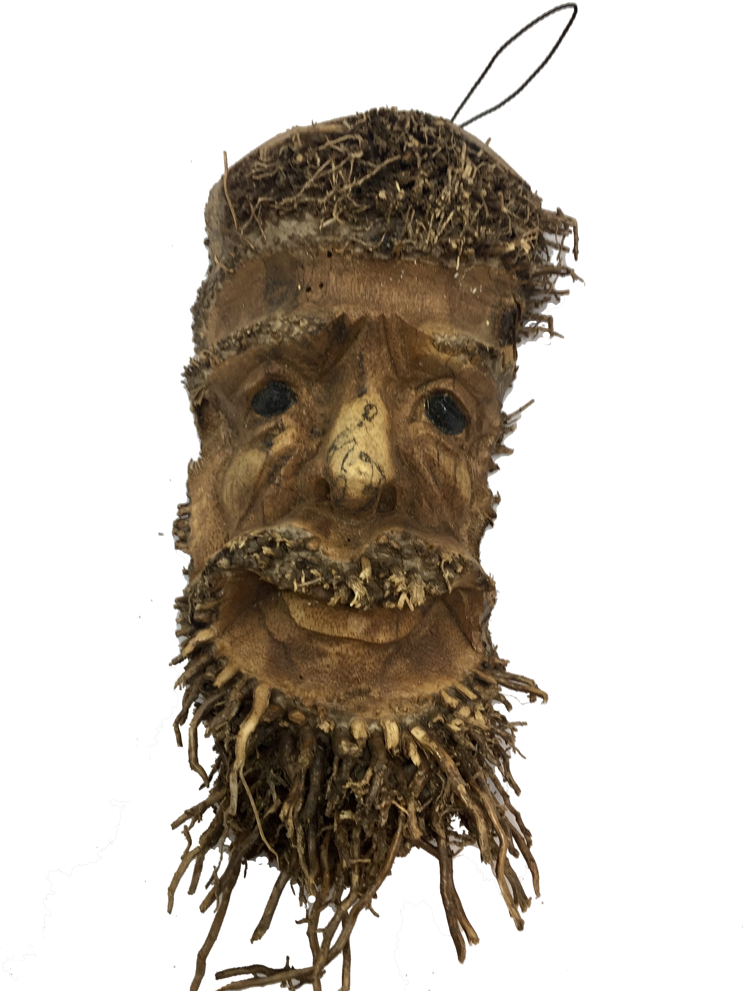 Bamboo Primitive Man Mask - Various Sizes