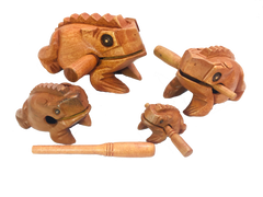 Frog Guiro Brown - Various Sizes